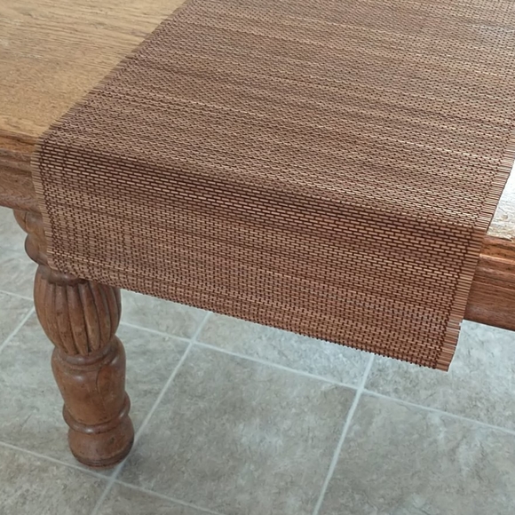 Boho or Farmhouse long table runner - Picture 3 of 14